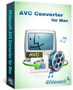 4Videosoft AVC Converter für Mac