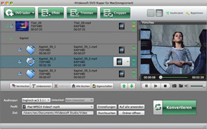 DVD Ripper für Mac Screen