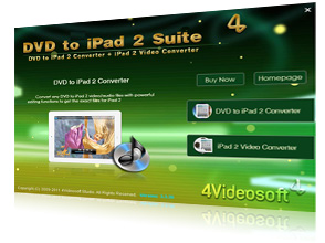 DVD zu iPad 2 Suite Screen