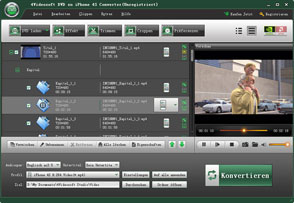 DVD zu iPhone 4S Converter Screen
