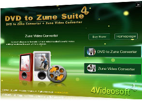 DVD zu Zune Suite Screen