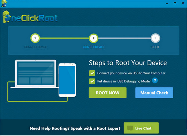 Samsung mit One Click Root rooten