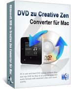 DVD zu Creative Zen Converter für Mac