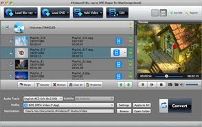 Blu-ray zu DPG Ripper für Mac Screen