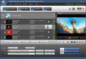 Blu-ray zu iPod Ripper Screen