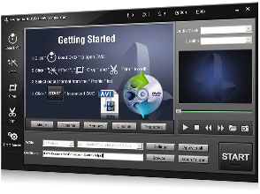 DVD zu AVI Converter Screen