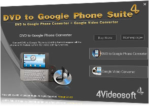 DVD zu Google Phone Suite Screen