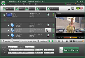 DVD zu iPhone  4 Converter  Screen