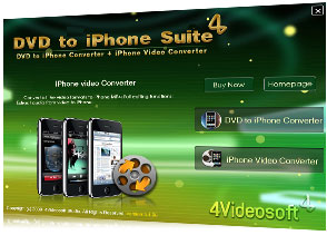 DVD zu iPhone Suite Screen