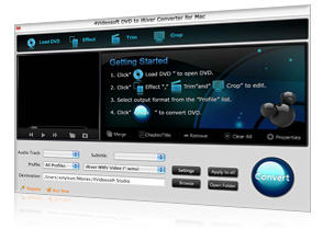 DVD zu iRiver Converter für Mac Screen