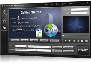 DVD zu MP3 Converter  Screen