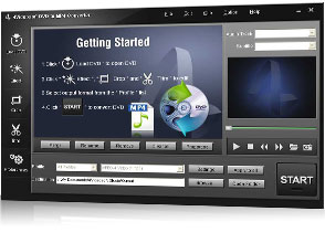 DVD zu MP4 Converter Screen