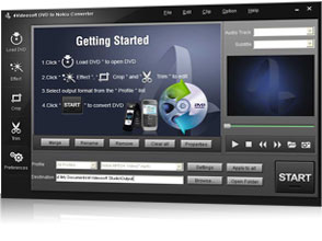 DVD zu Nokia Converter Screen
