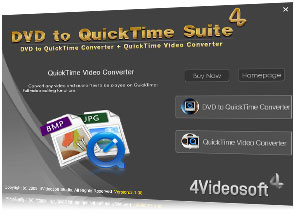 DVD zu QuickTime Suite Screen