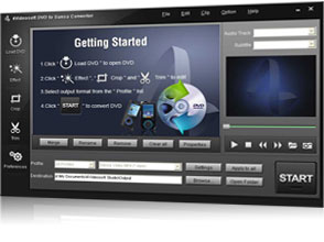 DVD zu Sansa Converter Screen