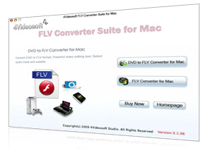 FLV Converter Suite für Mac Screen