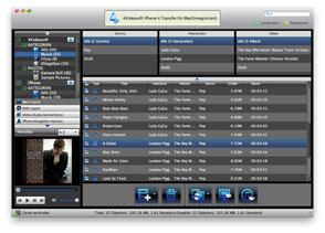 iPhone 4 Transfer für Mac Screen