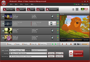 iPhone 4 Video Converter Screen