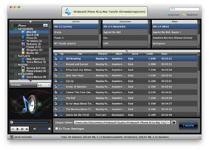 iPhone 4S zu Mac Transfer Ultimate Screen
