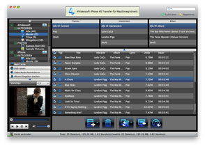 iPhone 4S Transfer für Mac Screen