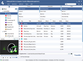 iPod zu Computer Transfer Ultimate Screen