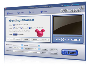 iRiver Video Converter für Mac Screen