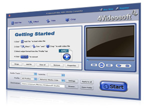Mac AMV Media Converter Screen