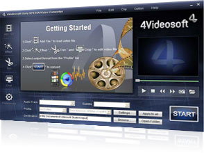 Sony XPERIA Video Converter Screen