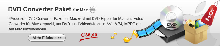 DVD Converter Paket für Mac